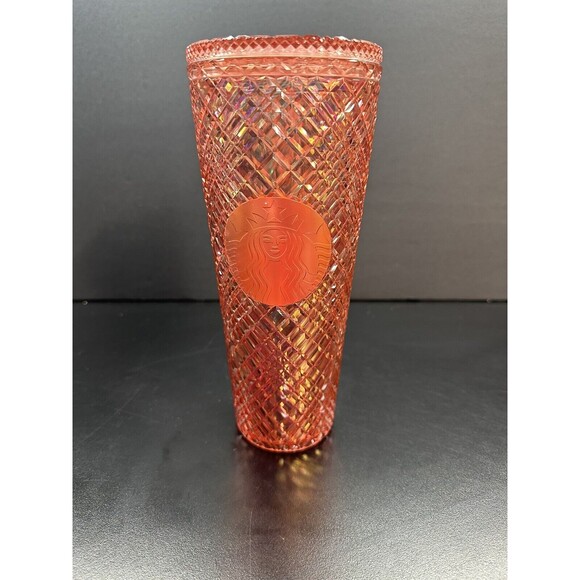 Starbucks Rose Gold Jewel Cold Cup Holiday Collection 2021 - Picture 2 of 5